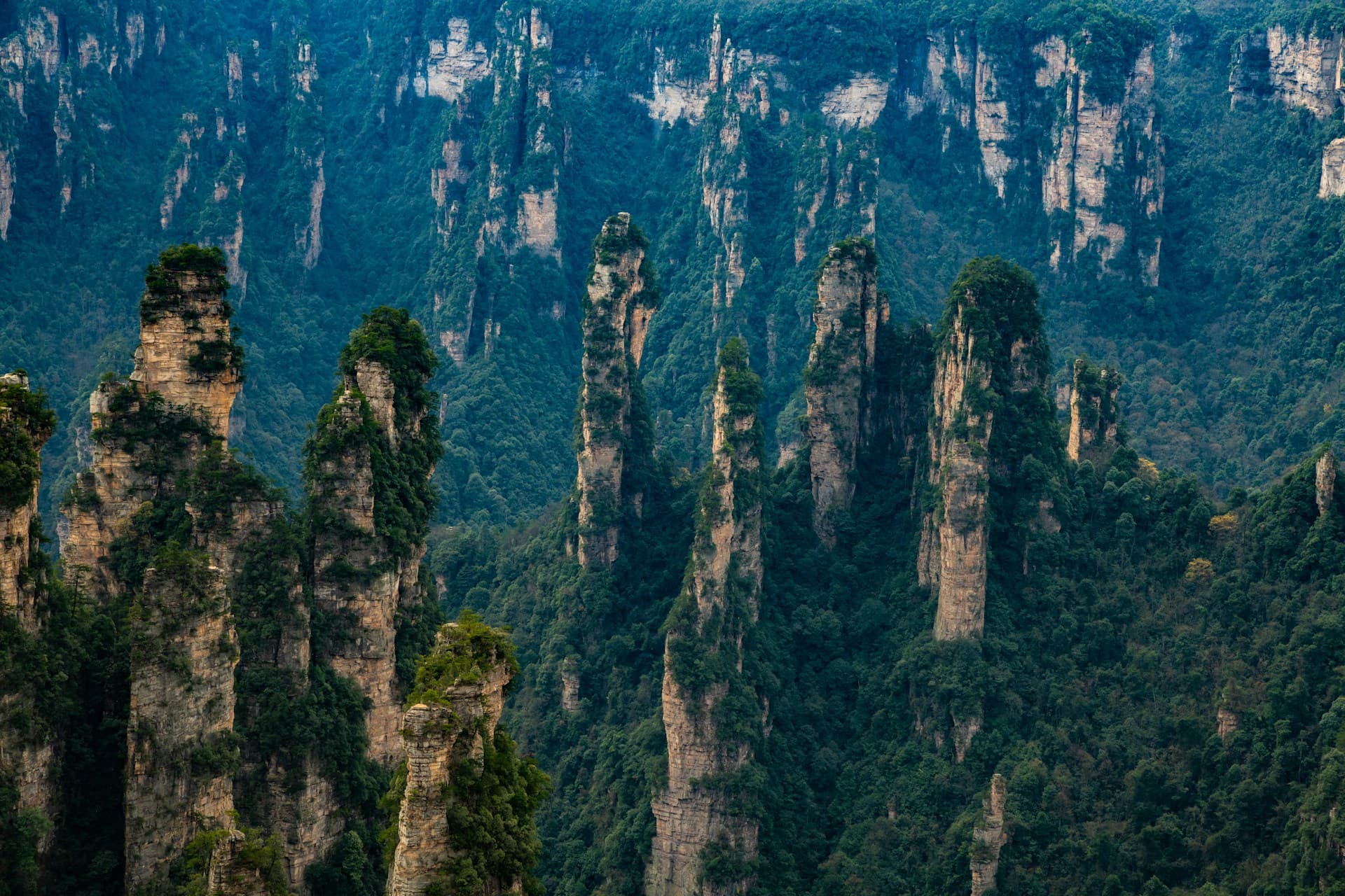 Zhangjiajie mountains